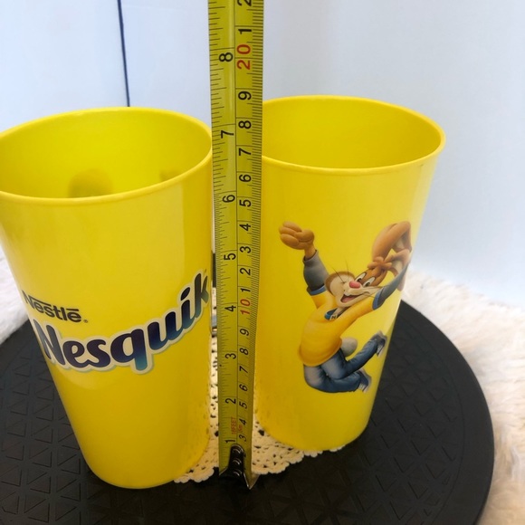 Set of 2 Nesquick Cups and Mixing Spoons - Picture 4 of 9